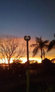 Pôr do Sol na Montanha Sagrada